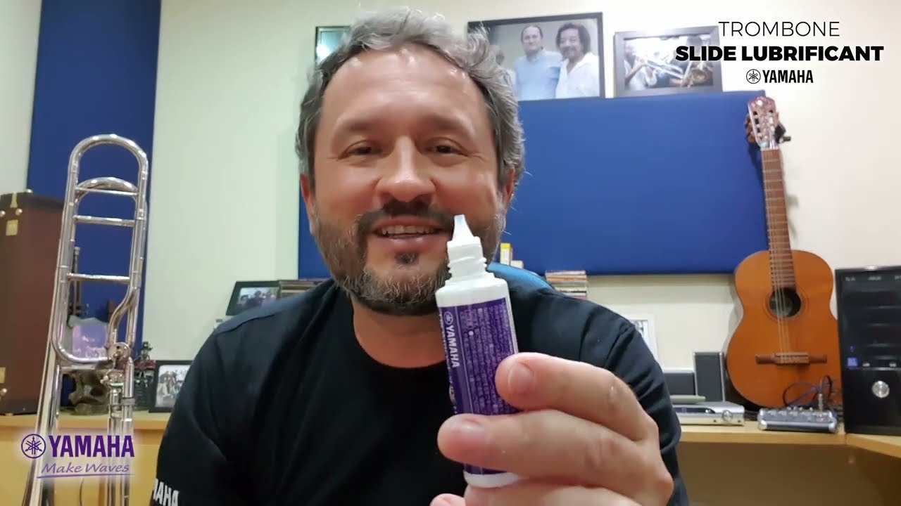 LUBRICANTE PARA TROMBÓN DE VARA YAC 1021P YAMAHA 30ml MÁS PAÑO PULIDOR